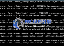 学习制作新BLUE微端，报错，寻求帮助